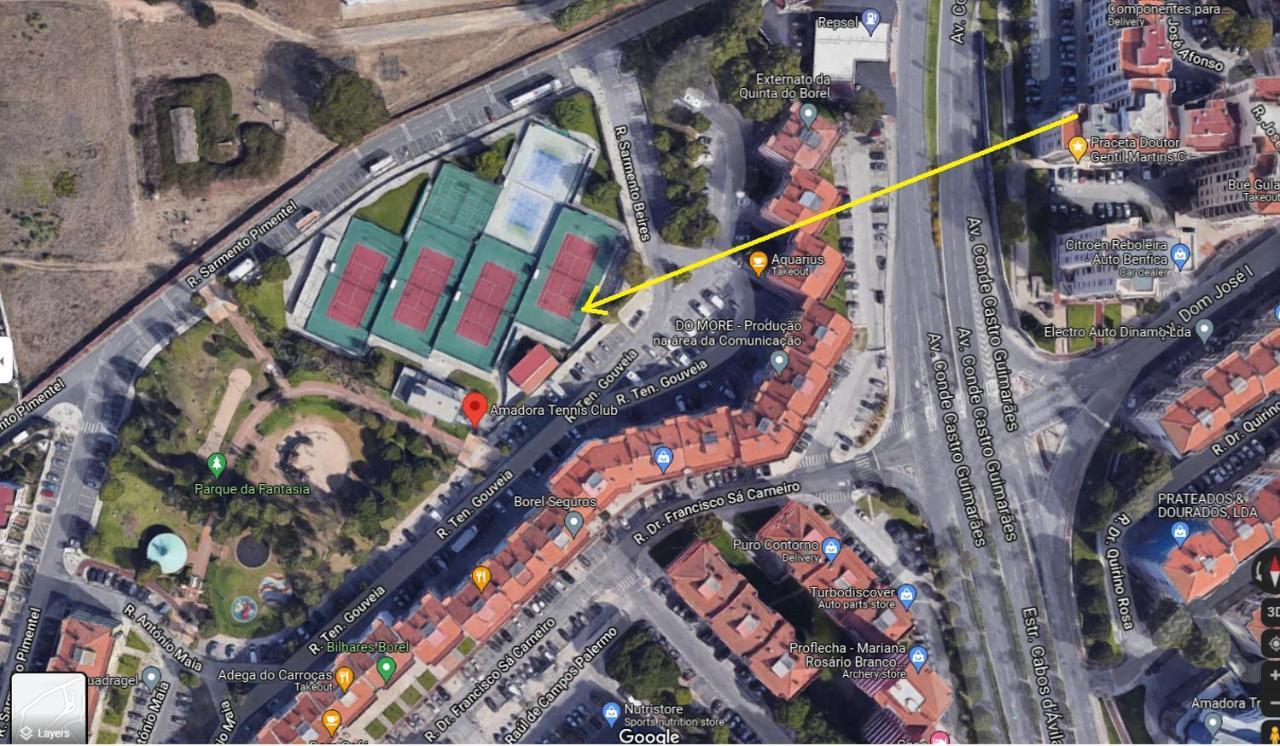 Enjoy Lisbon Cascais Sintra 1200 Metres To Metro Blue Line Sintra Rail Line Free Parking Apartment อามาโดรา ภายนอก รูปภาพ