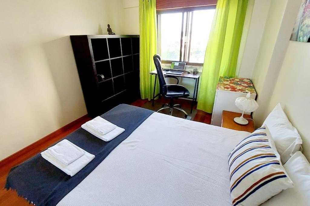 Enjoy Lisbon Cascais Sintra 1200 Metres To Metro Blue Line Sintra Rail Line Free Parking Apartment อามาโดรา ภายนอก รูปภาพ